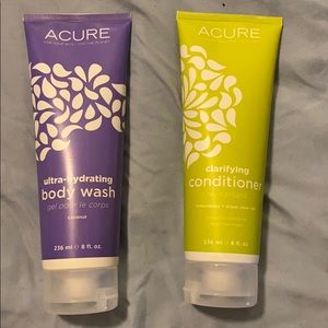 ACURE Body Wash and Conditioner